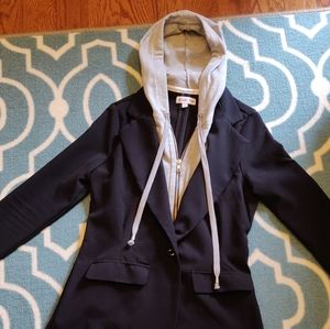 Insanely Cute Blazer with Hoodie